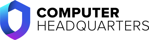 Computer Haedquarters text logo